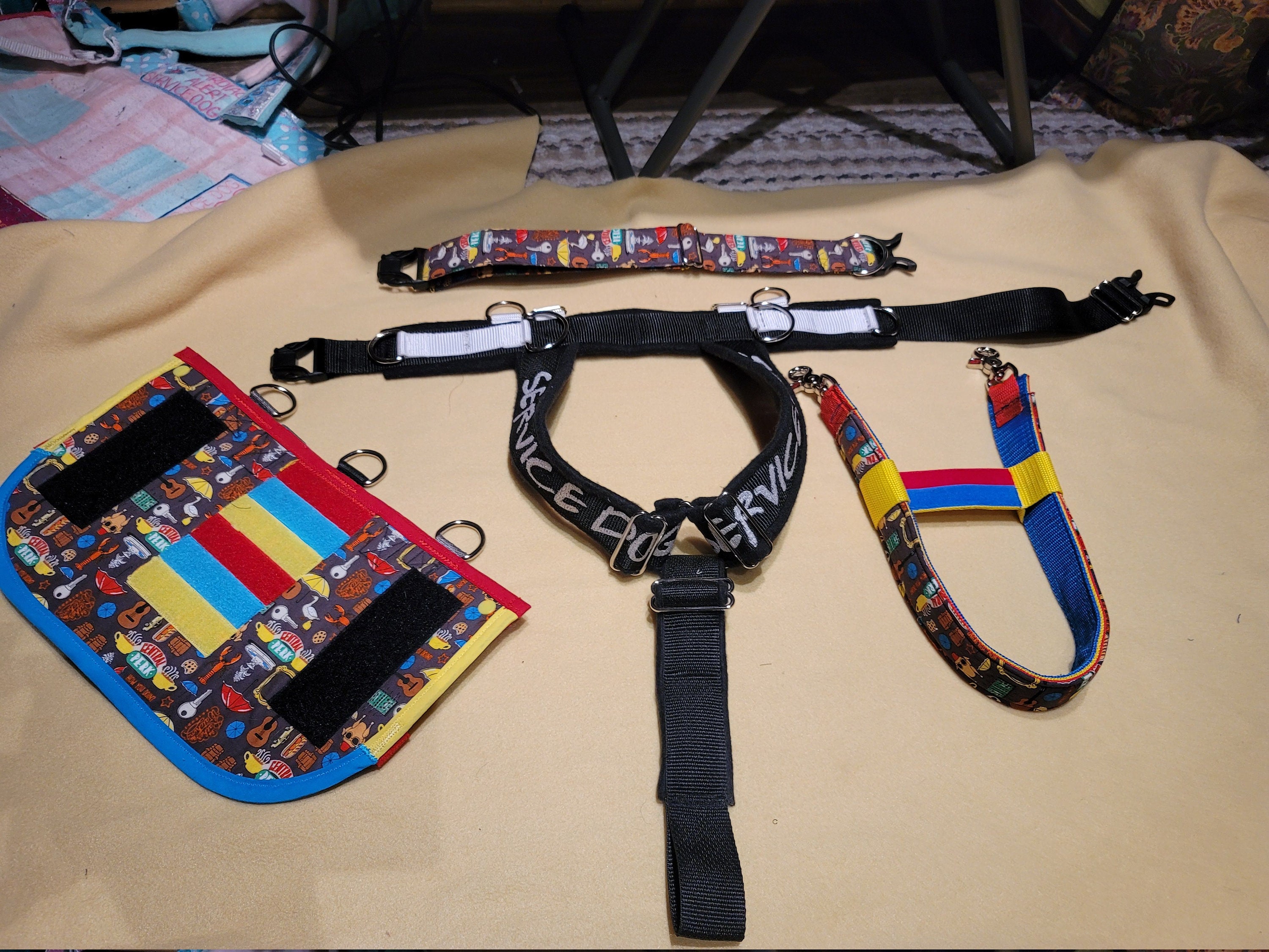 Light Mobility Harness YFront Service Dog Harness Service Etsy