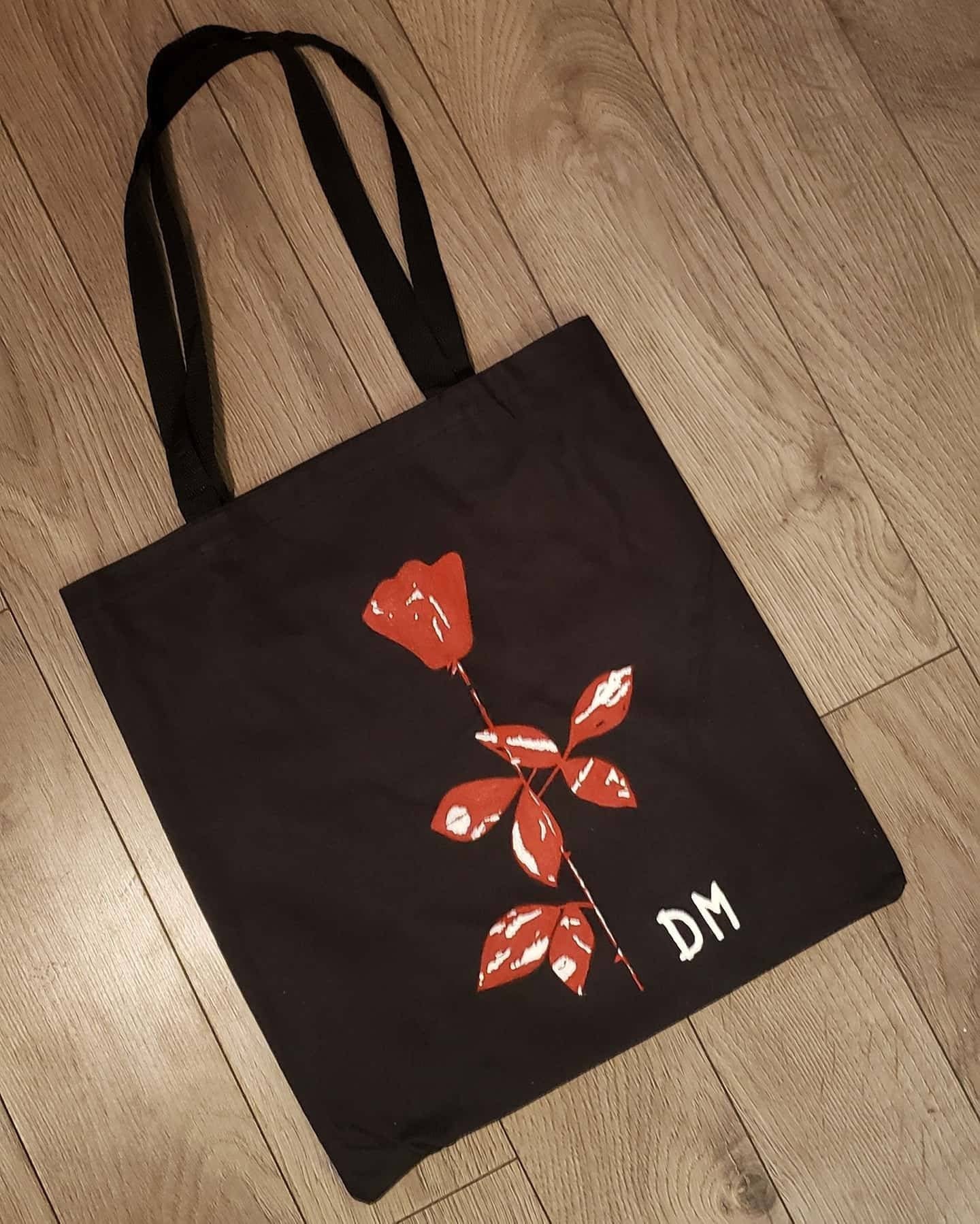 DEPECHE MODE Painted Bag Made to Order -