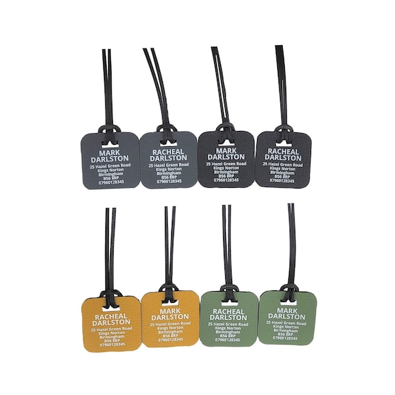 Address Luggage Tags at Brook Moore blog