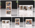 Personalised Text & Collage Building Blocks Compatible with LEGO\u00ae Bricks, Build a Photo Puzzle, Building Brick photo print, Quirky Gift product logo