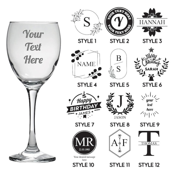 DIY Craft Project - Glass Engraving - Engraving Party Glasses