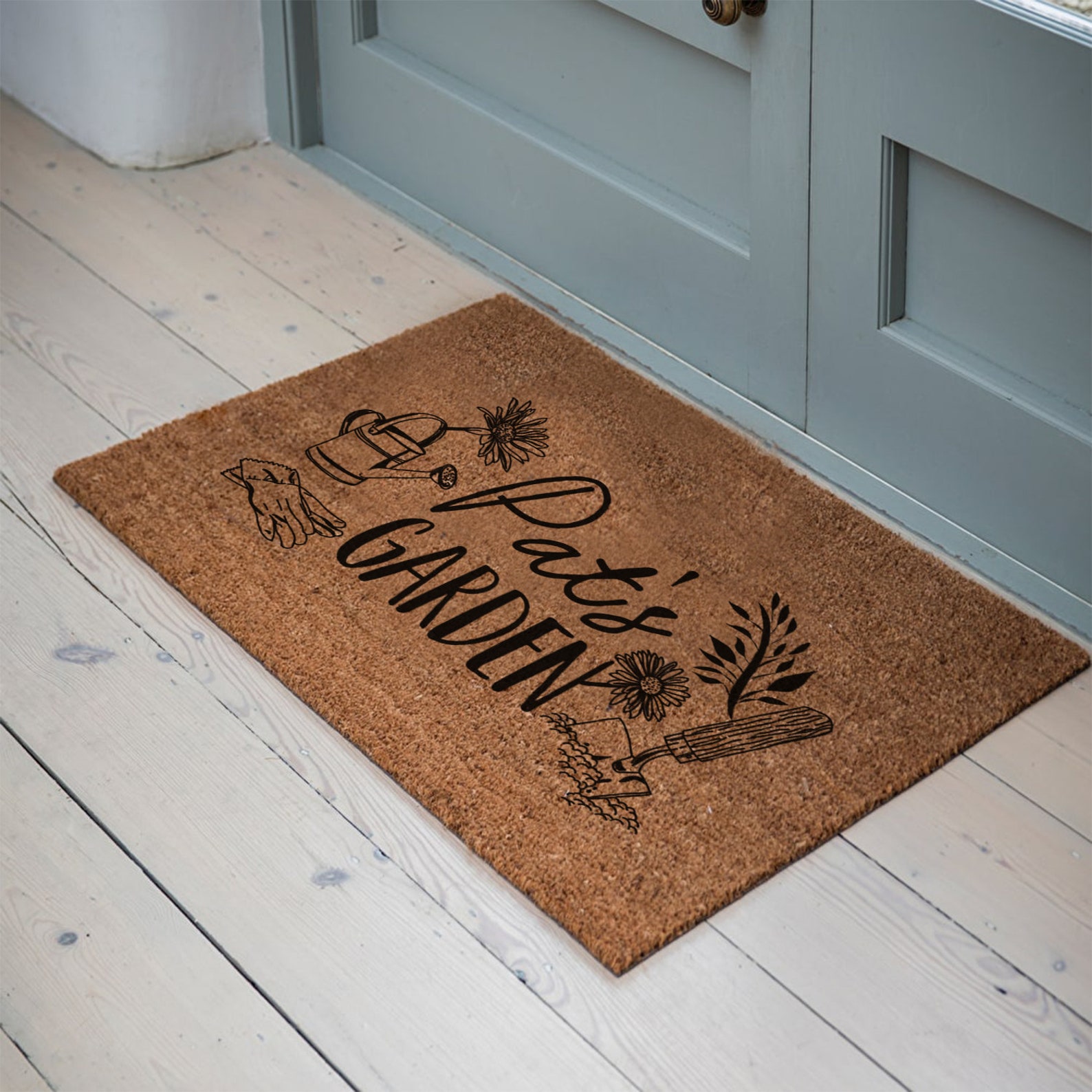 New Custom Doormat Personalised Door Mat Customized Outdoor Etsy UK