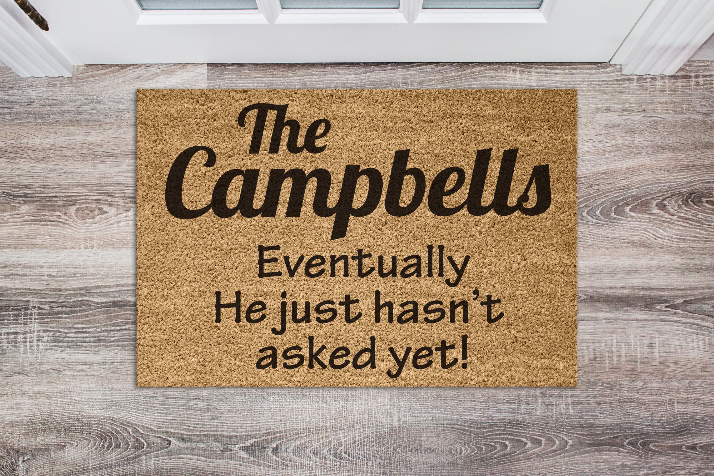 Custom Funny Doormat Personalised Door Mat Customized Rude Etsy UK