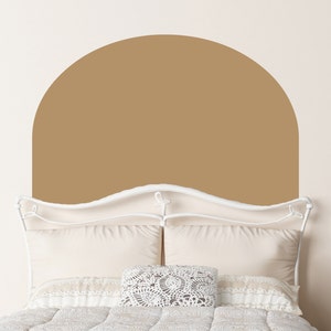 Bogen Wandtattoo. Bettbogen Sticker. Wandtattoo Kopfteil. Boho Wandsticker. Bogen Wanddekoration. Bett Bogen Schlafzimmer Wand Dekor ds 206