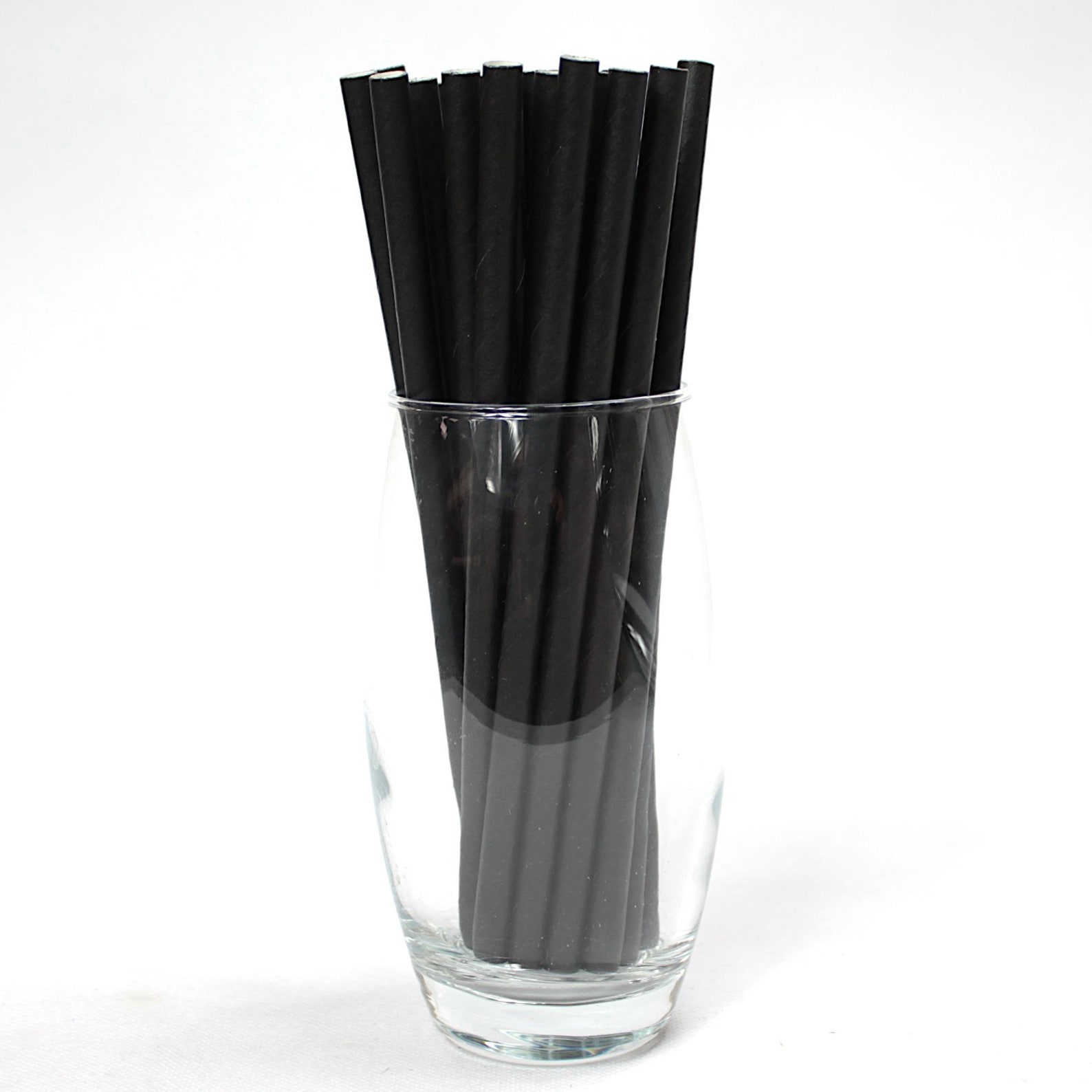 Black Paper Straws Ø 8mm 200mm 40 Pack UK MADE Etsy