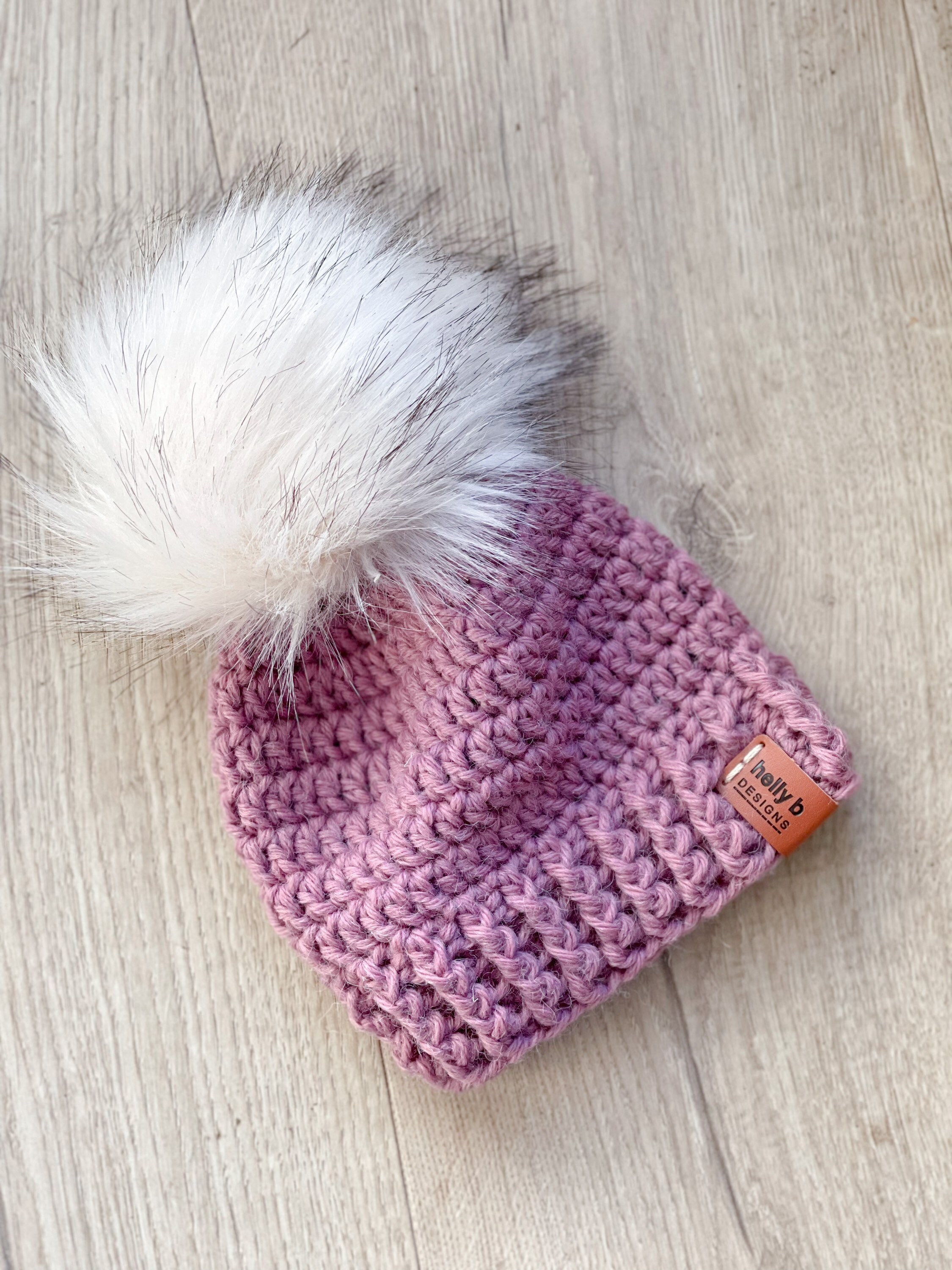 Crochet Pom Pom Beanie Etsy