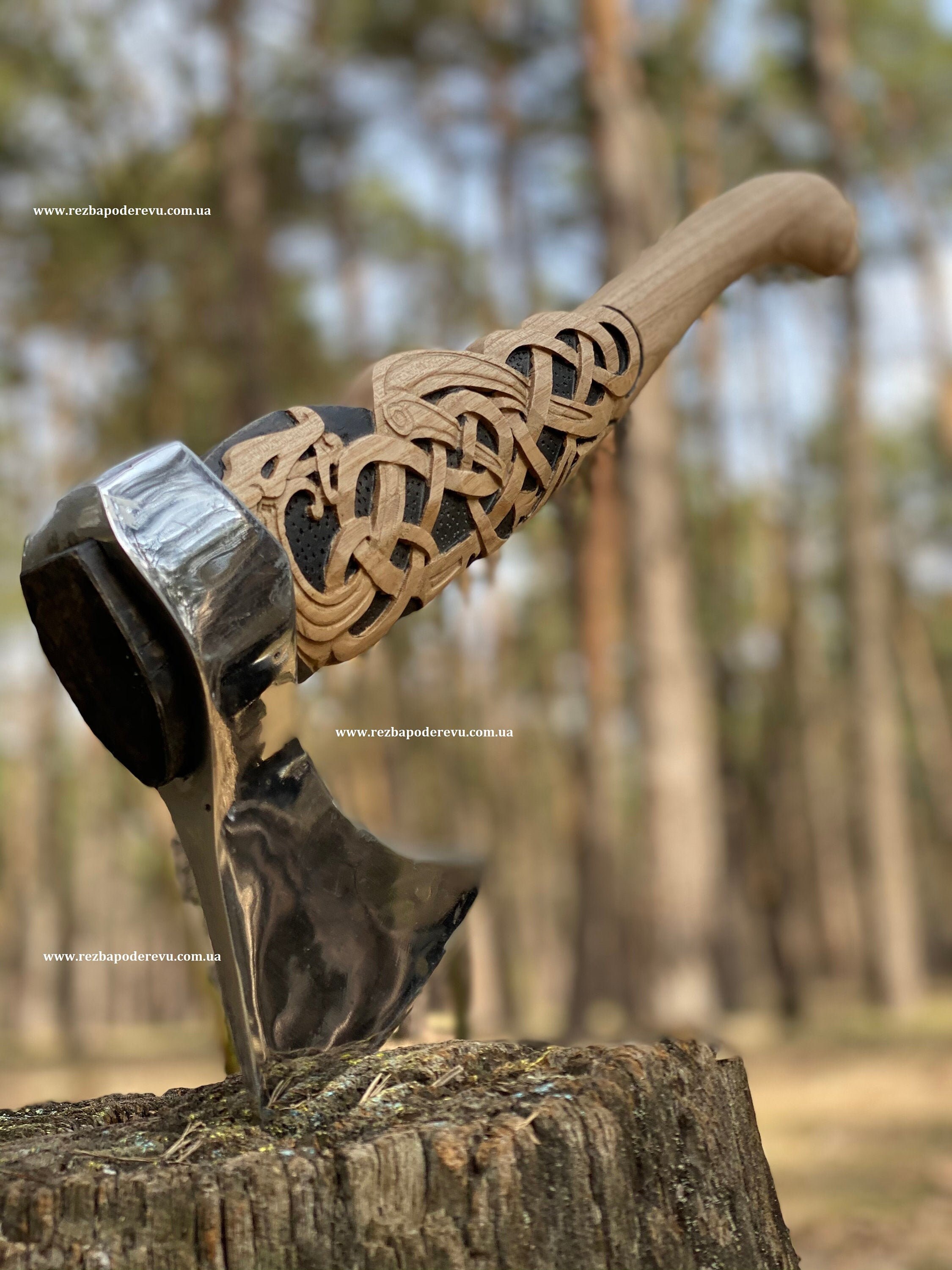 Handmade Axe, Viking Axe, Axe, Firewood Axe, Axe for Men Gifts