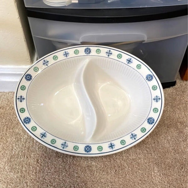 Divided Serving Bowl Etsy