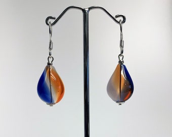 Earrings Hollow Glass Beads Shapebeautiful Lampwork Beads Earrings