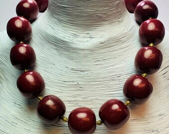 Resin Necklace | Tribal Beads Handmade Unique Necklace