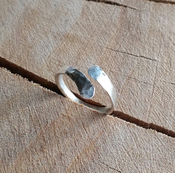 Sterling buy Silver Overlapping Ring