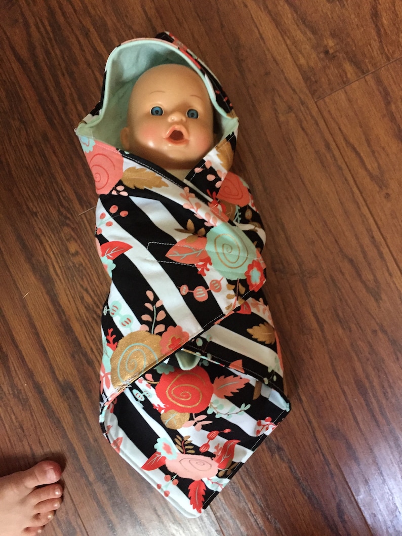 Doll Baby Swaddle Blanket Pretend Play Creative Play Just Etsy