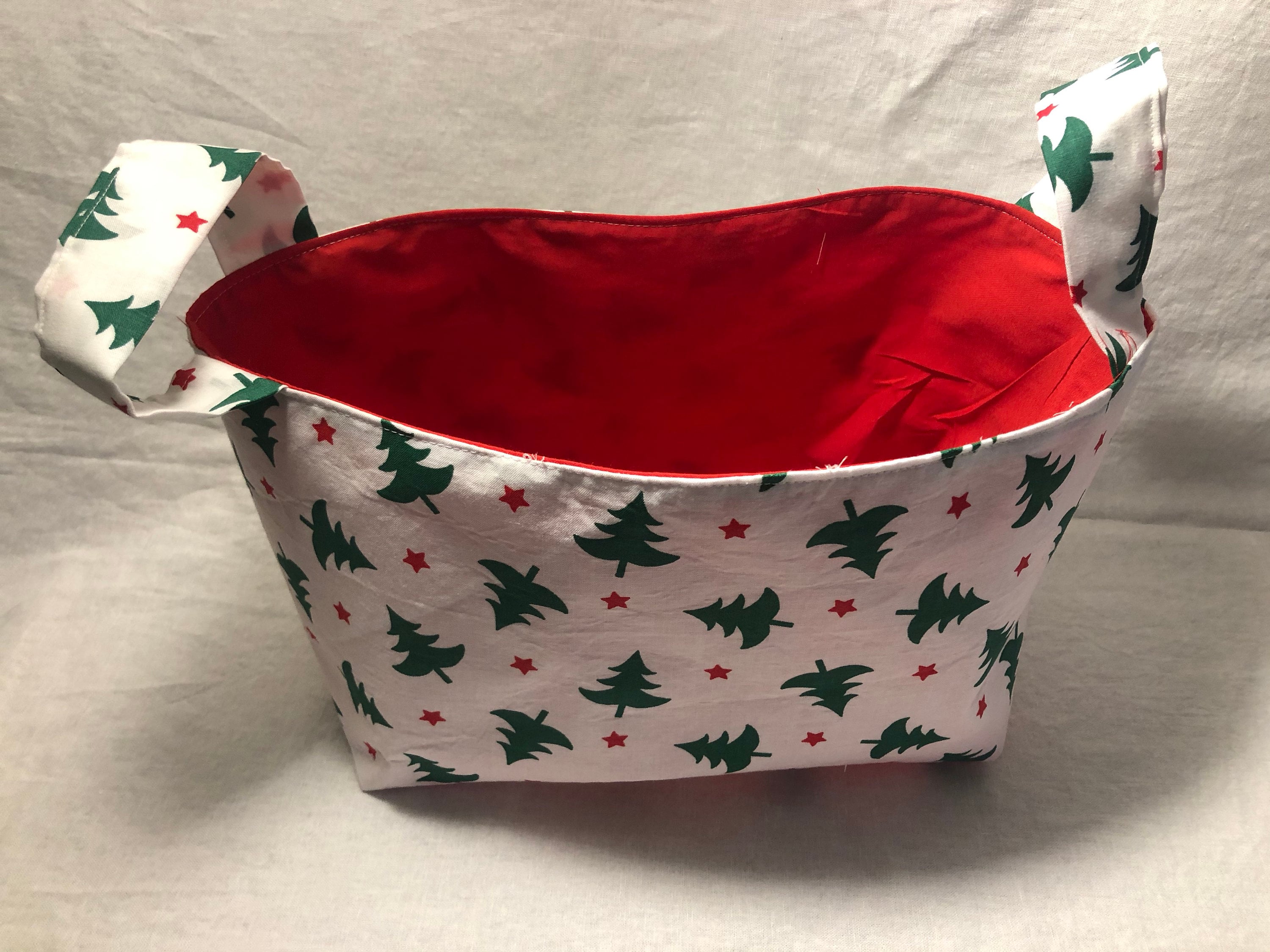 Christmas eve baskets fabric baskets book baskets teacher Etsy