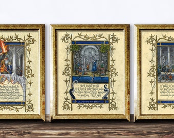 Monsters of Moria prints ( Set of 3)  Signed and numbered by Jay Johnstone Lord of the Rings