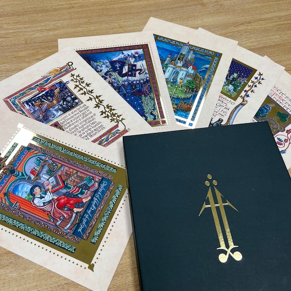 Manuscripts of Middle Earth Gold foil Series