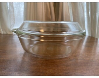 pyrex glass roaster with lid