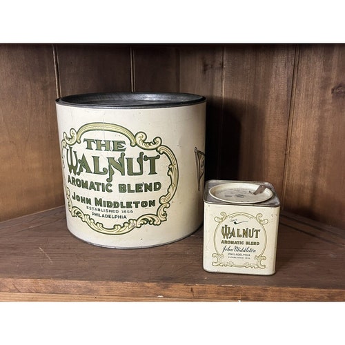 empty tobacco tins for sale Vintage Kentucky Club Tin 6-Pack Mini Cans w/ Plastic Holder, ~2" Pair Of Empty Tobacco Tins