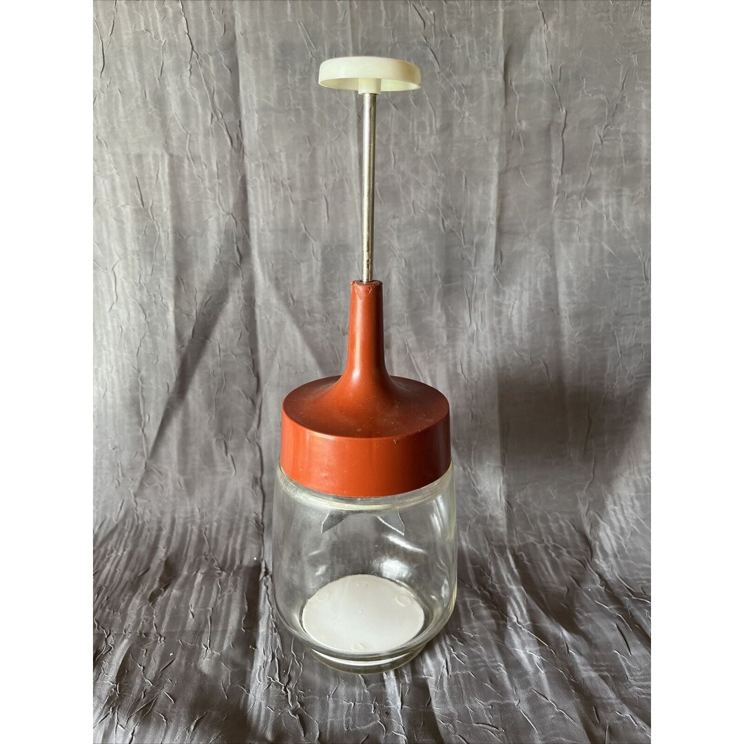 Vintage Gemco Nut Food Vegetable Chopper Glass Jar Etsy