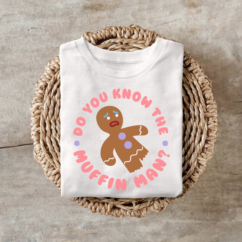 Do You Know the Muffin Man SVG Shrek Gingerbread Man Gingy Etsy Australia