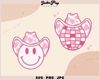 Disco Cowgirl SVG | Space Cowgirl Bachelorette Designs | Last Rodeo Bridal Party Designs | Sublimation Trendy Shirt ideas PNG Clip Art