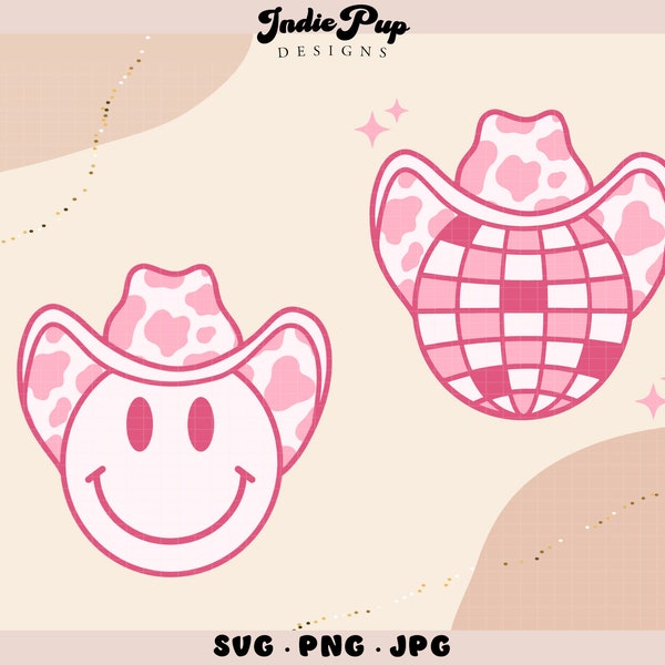 Disco Cowgirl SVG | Space Cowgirl Bachelorette Designs | Last Rodeo Bridal Party Designs | Sublimation Trendy Shirt ideas PNG Clip Art