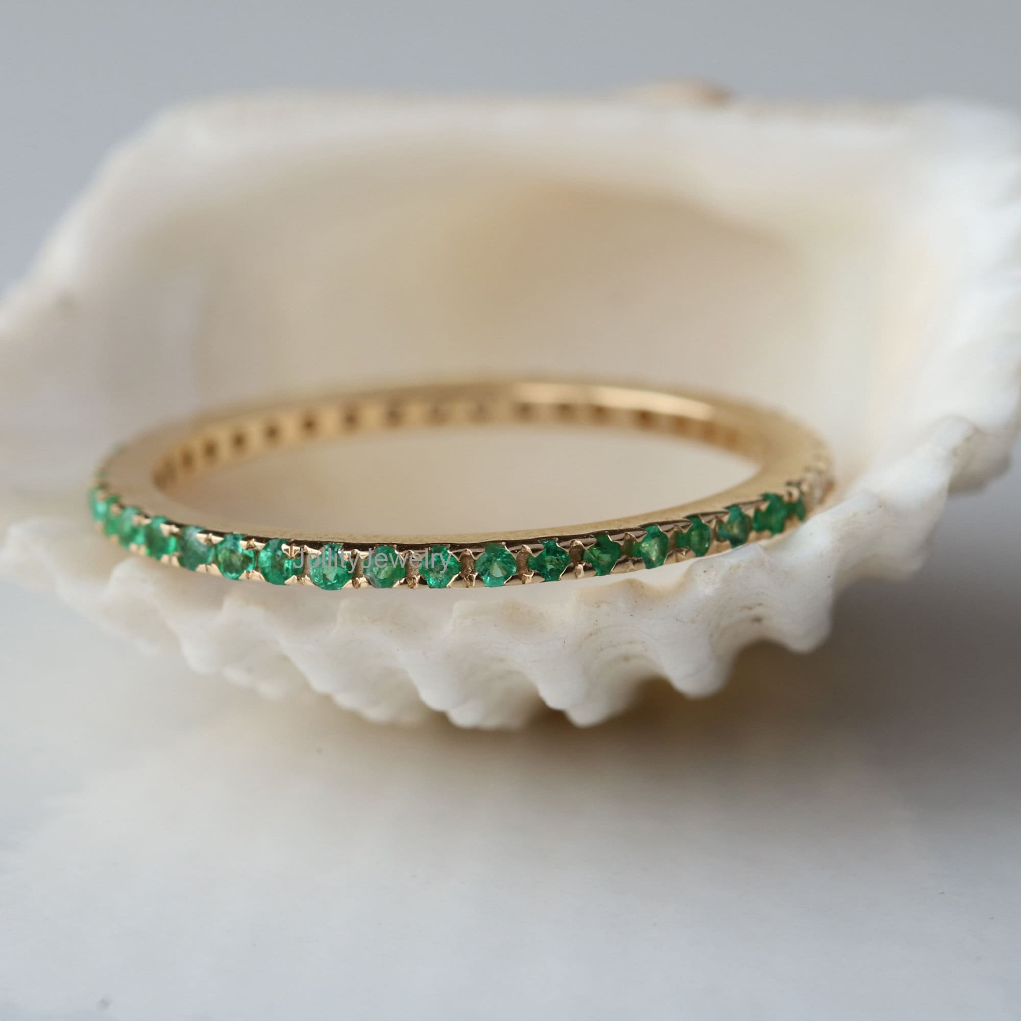 official USA stockists Emerald Eternity Ring Emerald Eternity