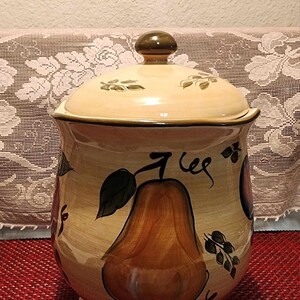 Ceramic Fruit Designed Canister by Dining Style