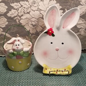 Easter Bunny Tray & Cabbage Tidbit Set main image 0