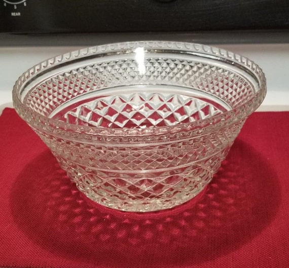 Vintage Punch Set Bowl, Stand, Cups, Plastic Ladle Wexford by