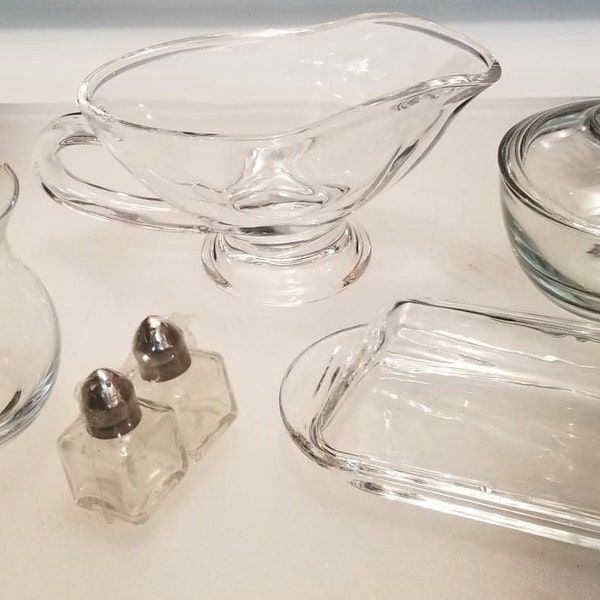Glass Kitchenware Etsy