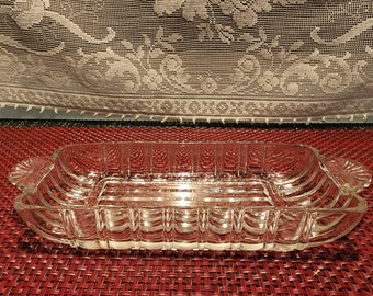 Pressed Glass Relish - Etsy