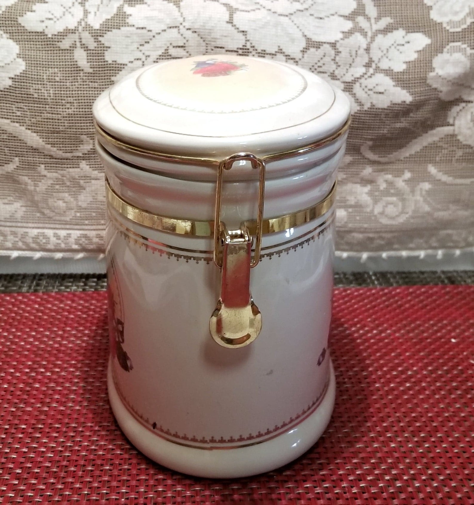 Vintage Knott's Berry Farm Foods Ceramic Canister Etsy