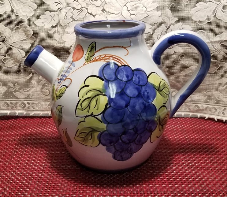 pichet De poterie Rond