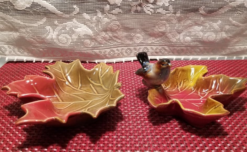 plat En Forme De Feuille
