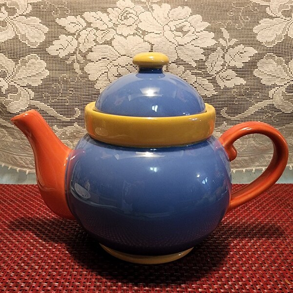 Certified International Teapot Etsy
