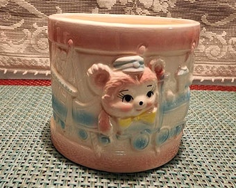 Ceramic Round Baby Planter - Japan