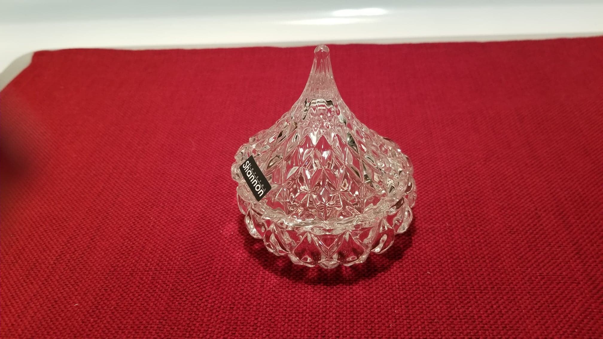 Hershey's Kiss Crystal Candy Dish Etsy
