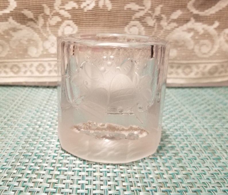 Studio Nova Crystal Votive Tealight Frosted Candle Holder Etsy