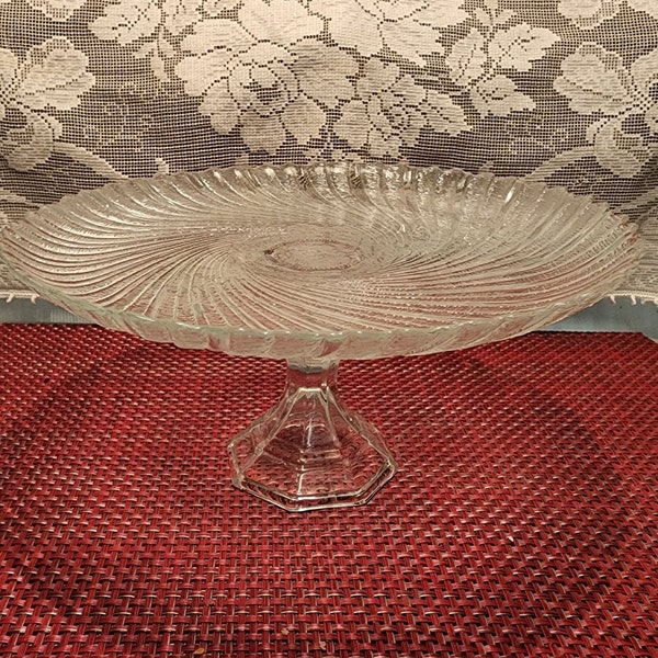 Pedestal Cake Plate Etsy