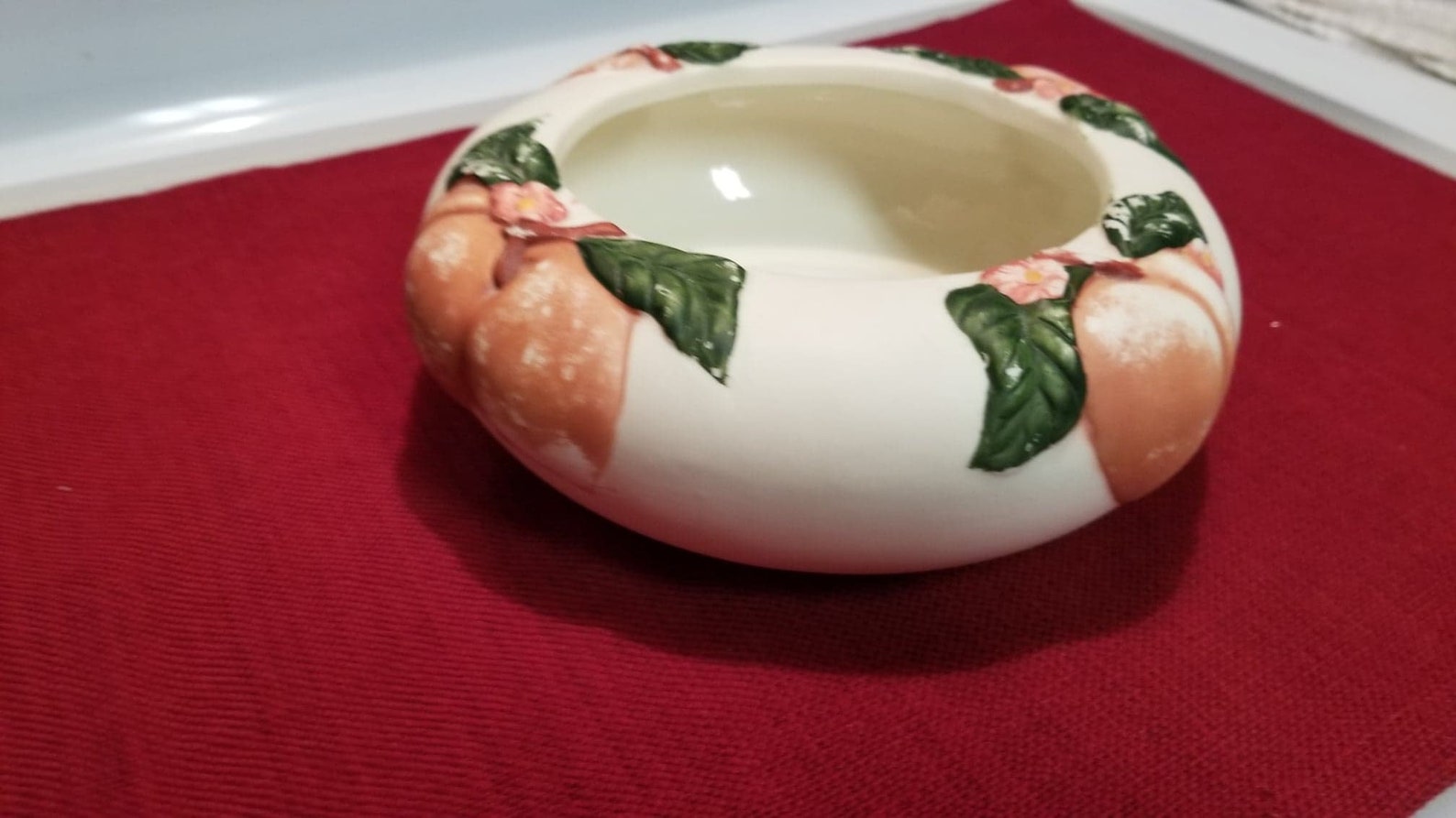 Claire Burke Hand Painted Potpourri Bowl Etsy