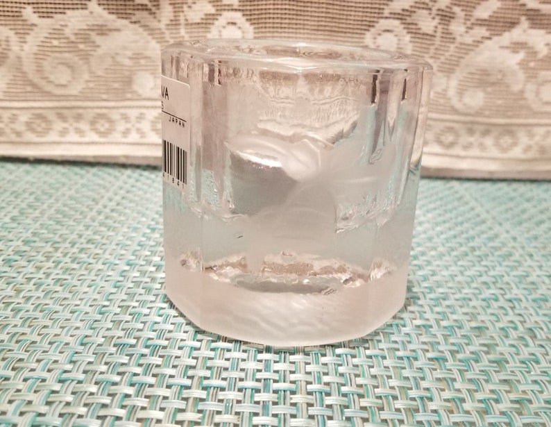 Studio Nova Crystal Votive Tealight Frosted Candle Holder Etsy