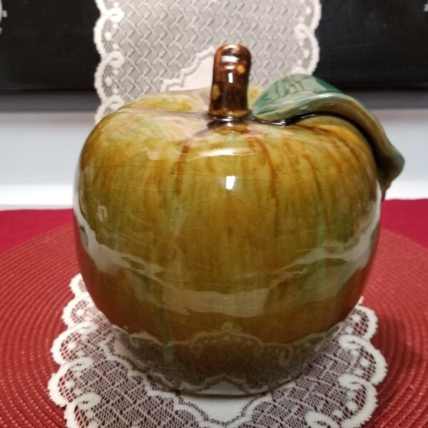 Ceramic Apple Decor Etsy