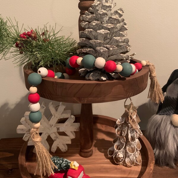 Tiered Tray Garland Etsy