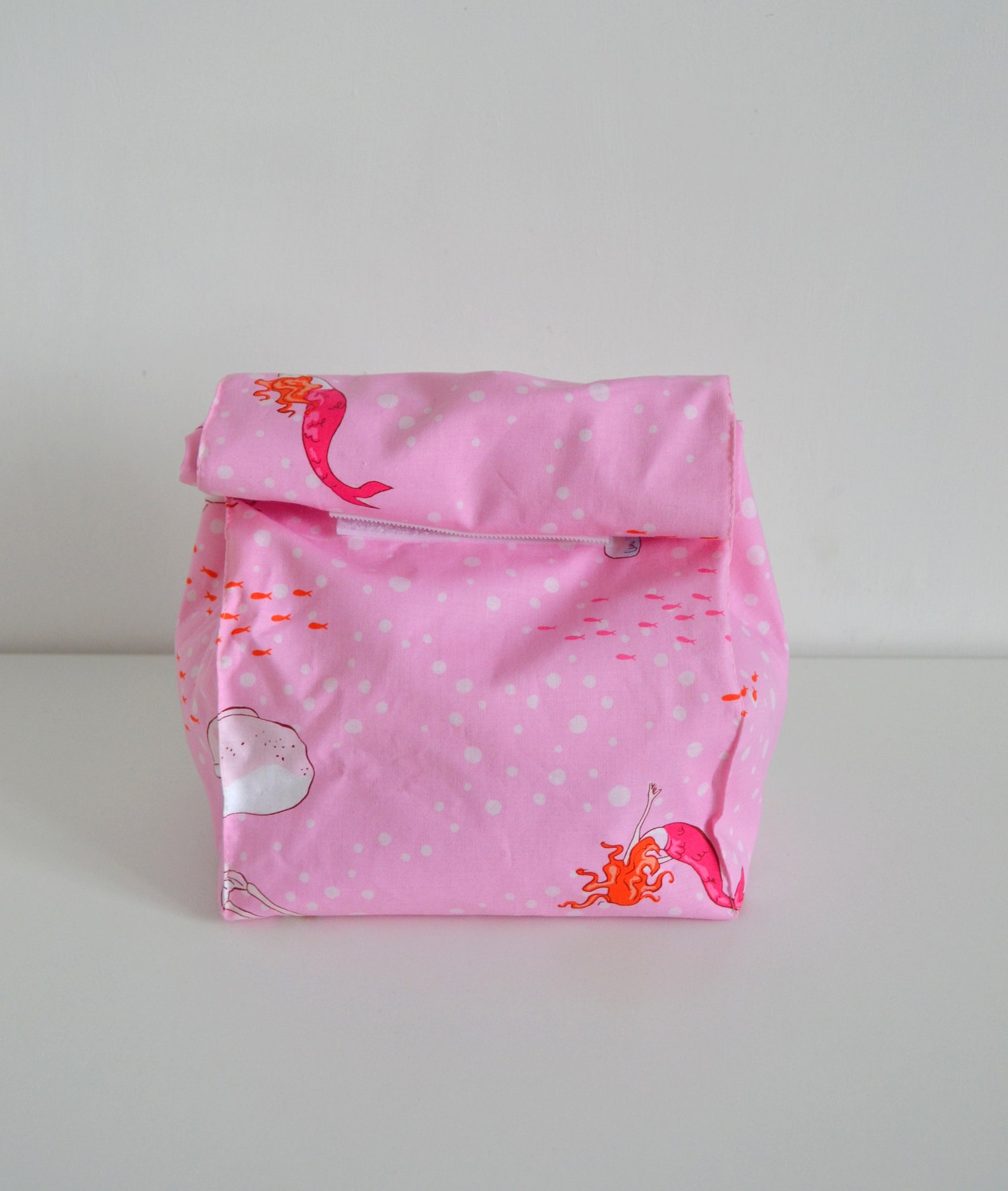 Pink Lunch Bag Lunch Bag for Girls Marmaid Lunch Bag Etsy