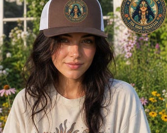 Cosmic Witchy Mesh Cap, Be A Mary Jane Snapback, The High Priestess Trucker Hat, Astrology Gift