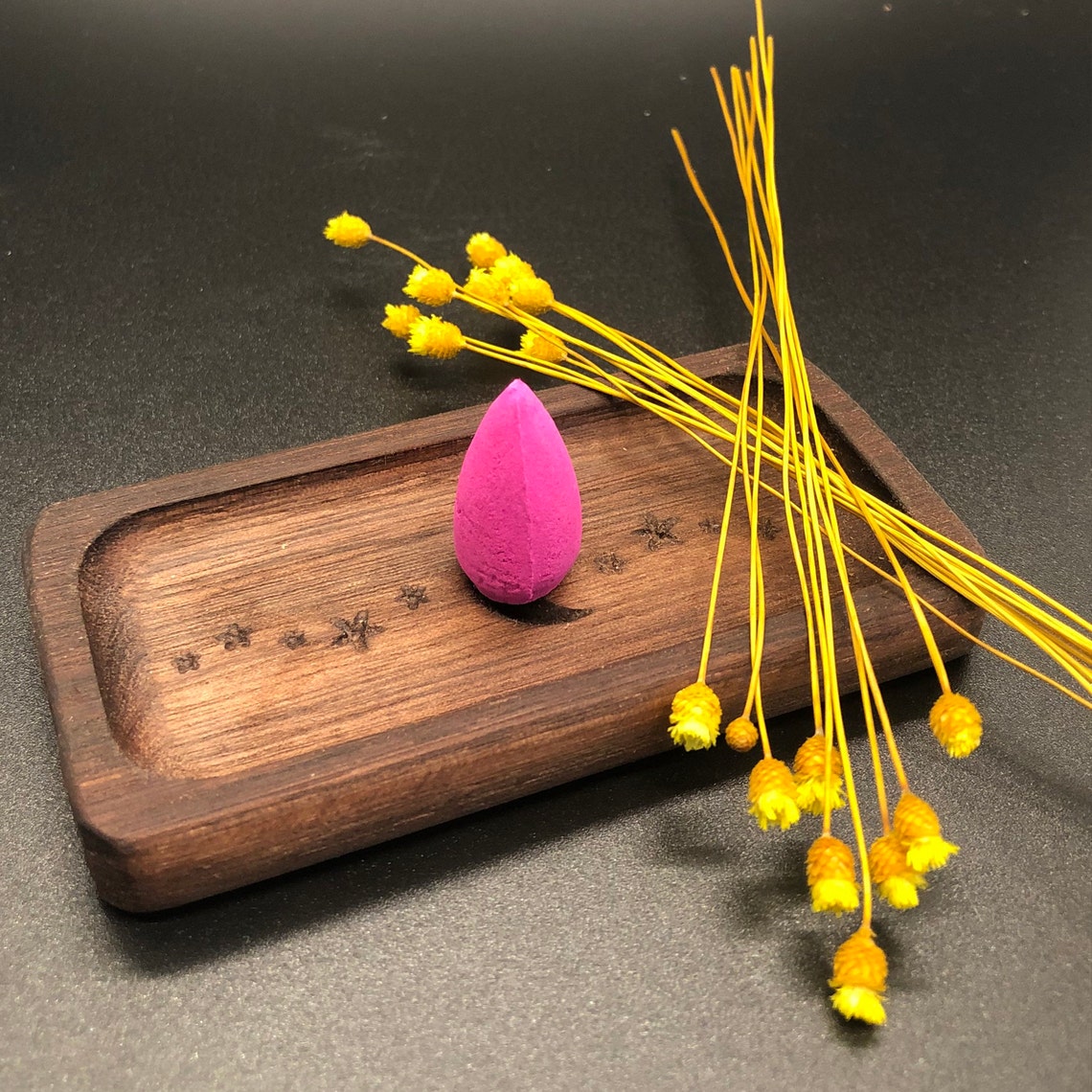 Cone Incense Burner Celestial Incense Tray Cone Incense Etsy