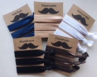 Manly Hair Ties Etsy