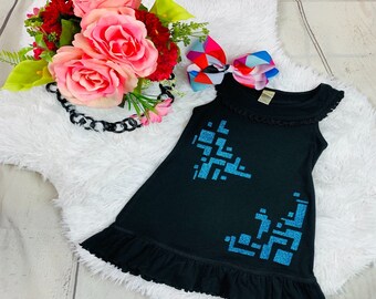Girls Summer Dress|Black Summer Dress|Black Dress|Birthday Dress|Baby Girl| Butterfly Dress|Toddler Dress|Glitter Dress