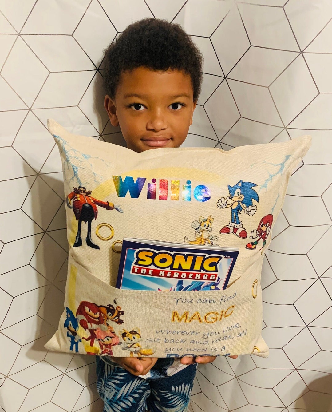 Personalized Pillow Princess Pillow Birthday Pillow Reading Etsy