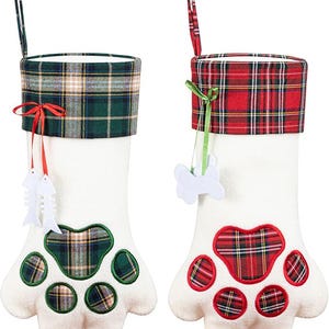 Personalized Christmas Stocking; Pet Christmas Stocking; Dog Stocking; Cat Stocking;
